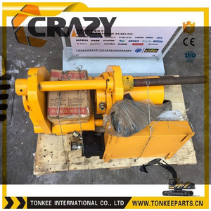 Track pin press for excavator track link, master track pin press