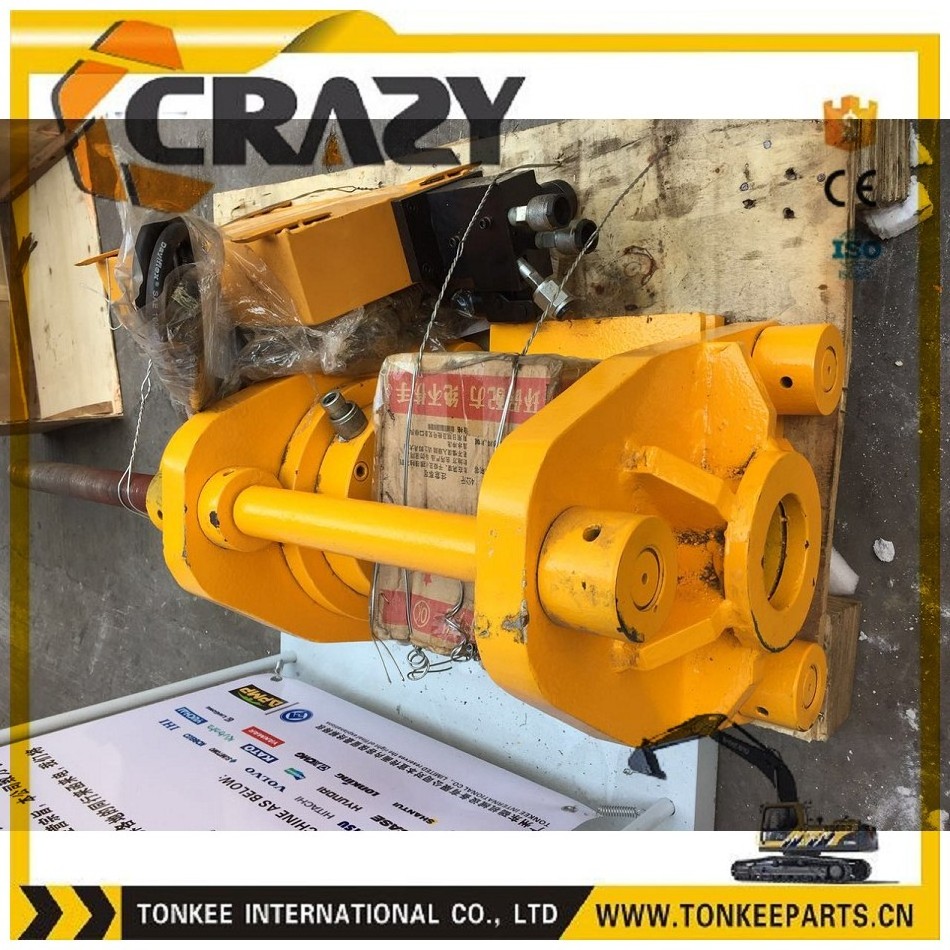 Track pin press for excavator track link, master track pin press