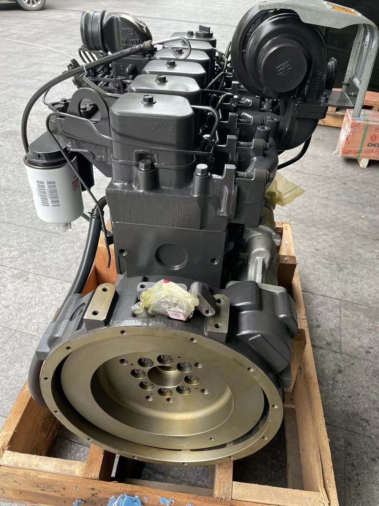 173 HP 129 KW 2200 RPM QSB5.9 complete diesel engine  HL757-7 HL757XTD-7 wheel loader diesel engine assembly