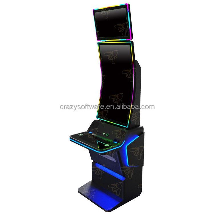 2024 Chinese Manufacturer Hot Sale 43 inch Curved Portable Arcade Game Machine