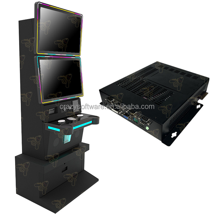 2024 New Arrival Video Arcade Amusement Cabinet 24/27 Inch 3M Touch Dual Screen Skill Game Machine For Sale