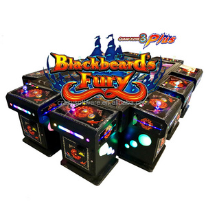 Arcade Newest Multi Fish Game Table Fishing Hunter Ocean King 3 Plus Blackbeard's Fury