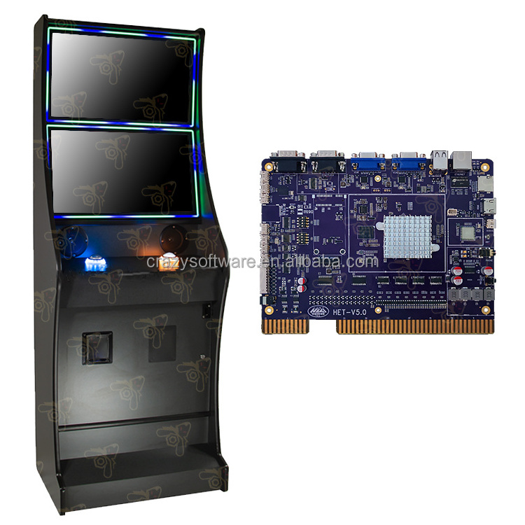 New Arrival USA Market Amusement Willy Game Dual Vertical Touch Screen Arcade Machine