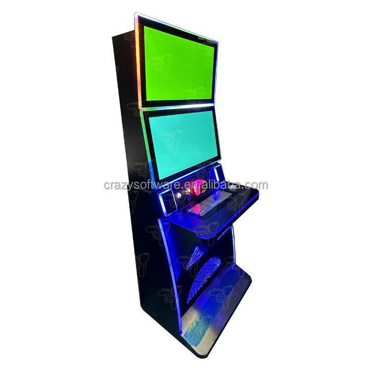 2024 New Arrival Video Arcade Amusement Cabinet 24/27 Inch 3M Touch Dual Screen Skill Game Machine For Sale