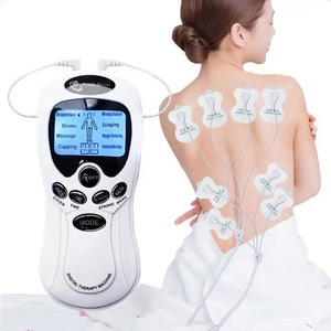 Digital Therapy Full Body EMS Massager 8 Mode Pain Relief Acupuncture Tens Machine Unit