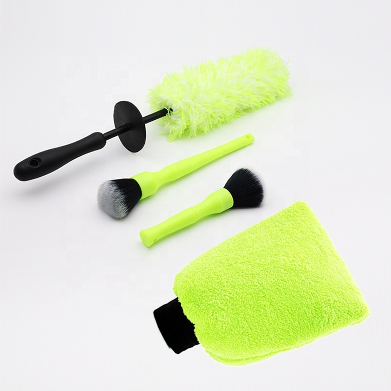 CR OEM Special Color Car Wheel Tire Wash Cleaning Brush Kit For Detailer