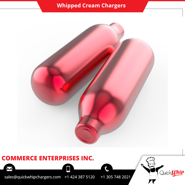 Wholesale Price Quickwhip Pro Whipped Cream 9g/50 Pack Dessert Tool Charger from USA Origin Manufacturer