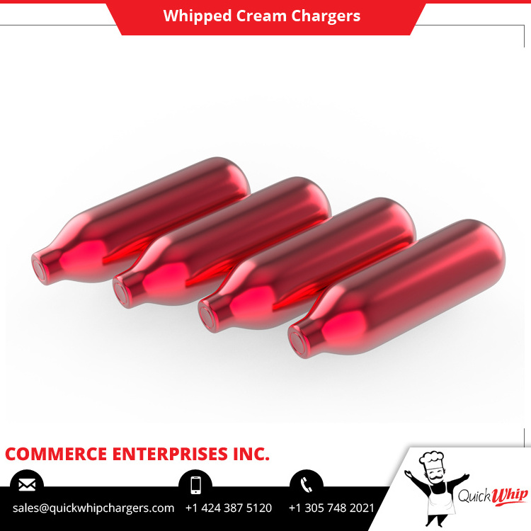 Wholesale Price Quickwhip Pro Whipped Cream 9g/50 Pack Dessert Tool Charger from USA Origin Manufacturer