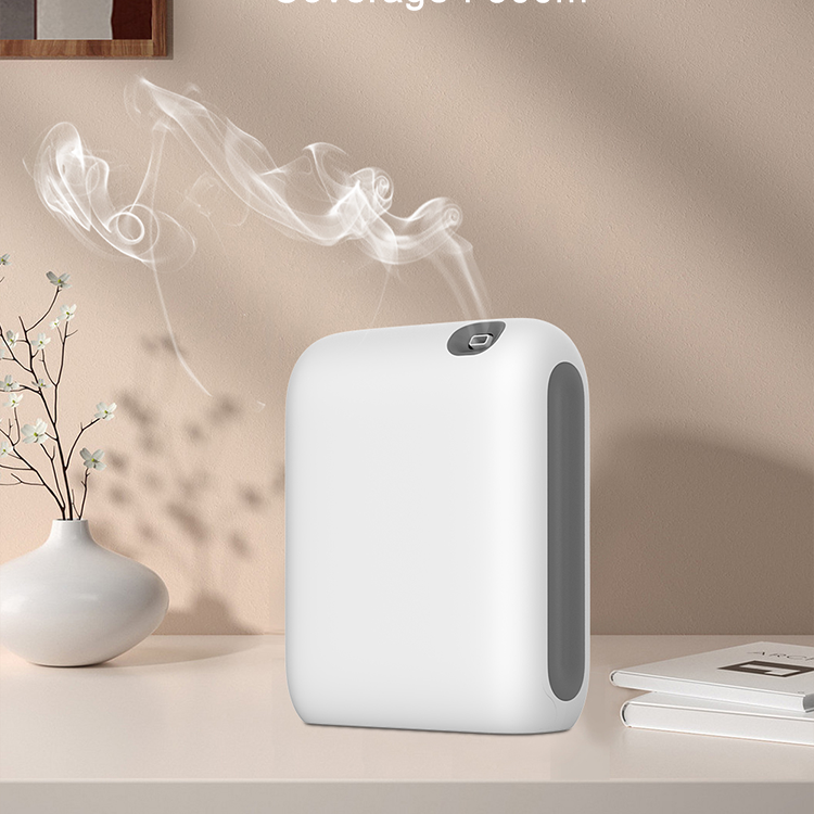 Long battery LED Air Purifier  Bluetooth wireless  Wall Mounted Home Essential Oil Diffuser for bathroom