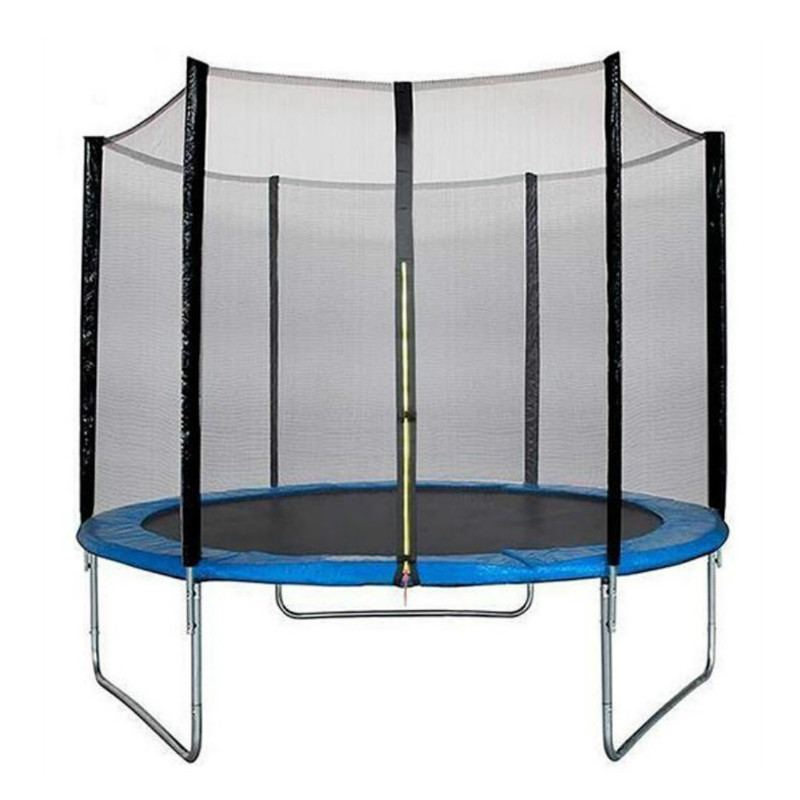 CreateFun Cheap TUV GS CE 6ft 8ft 10ft 12ft 13ft 14ft 15ft 16ft Big Garden Round Outdoor Trampoline with Enclosure Safety Net