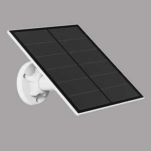 5W Solar Panel for DC 5V Security Camera IP65 Waterproof Solar Panel Contains a Waterproof Silicone Case