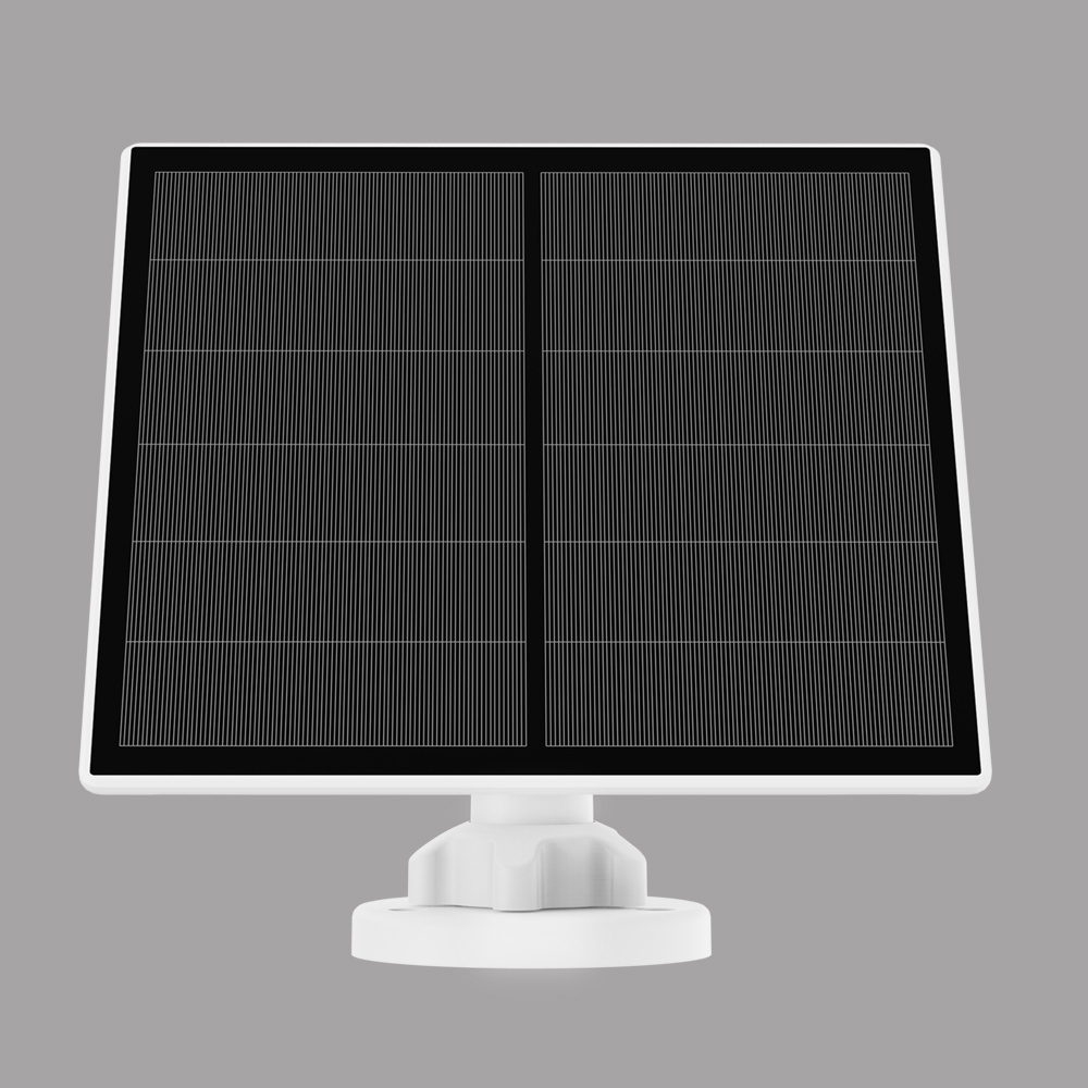 5W Solar Panel for DC 5V Security Camera IP65 Waterproof Solar Panel Contains a Waterproof Silicone Case