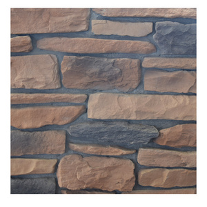 dark yellow and black color QT108 for decoration of exterior and interior wall artificial culture stone ledgestone