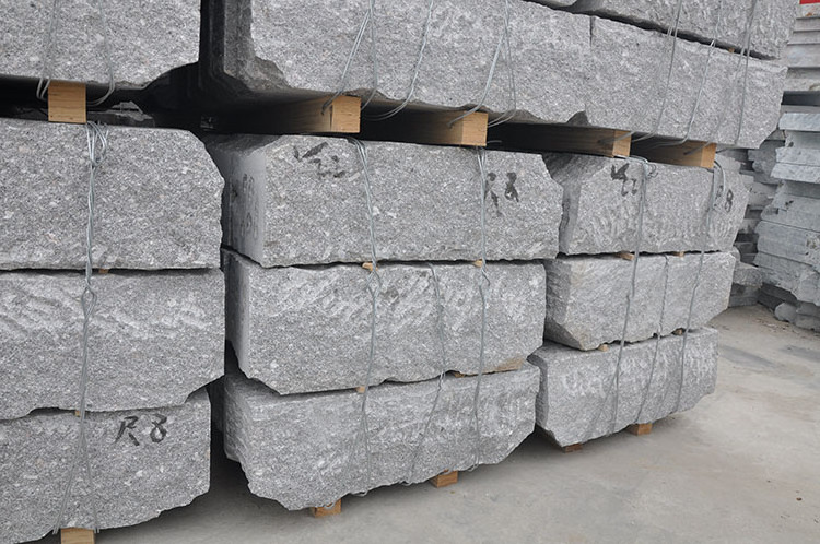 natural granite mushroom stone for wall and street paving stone