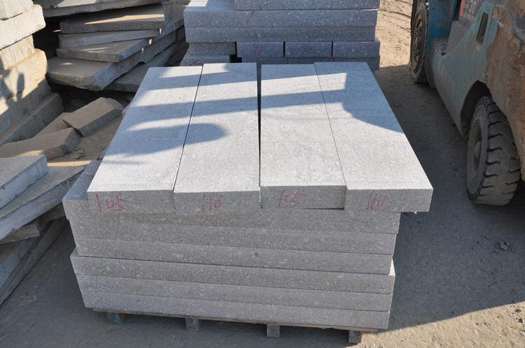 for floor and step of garden building natural granite step and riser stone