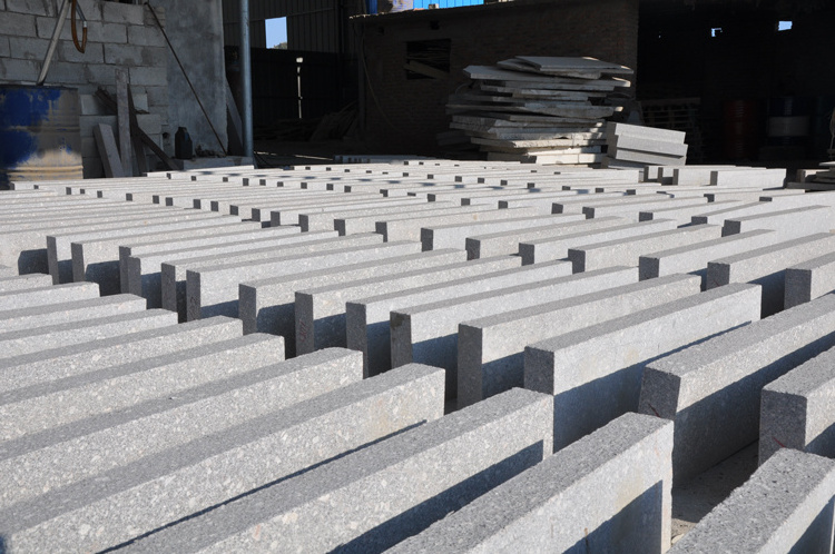 for floor and step of garden building natural granite step and riser stone