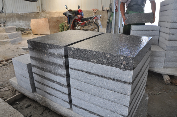 natural granite stone for paver of garden and road