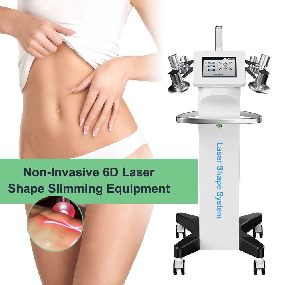 5d lipo laser red light Fat Burning 635nm 6d bodi slim precio de slimming body shape lipolaser 6 en 1 maquina de lipolaser