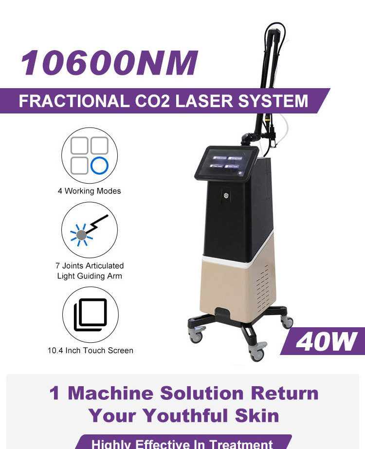 fractional co2 laser scar removal machine acne scar removal machine for skin rejuvenation emoval pigmentation