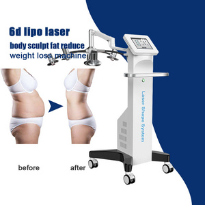 6d laser shape and slimming maquina lipolaser body contouring machine