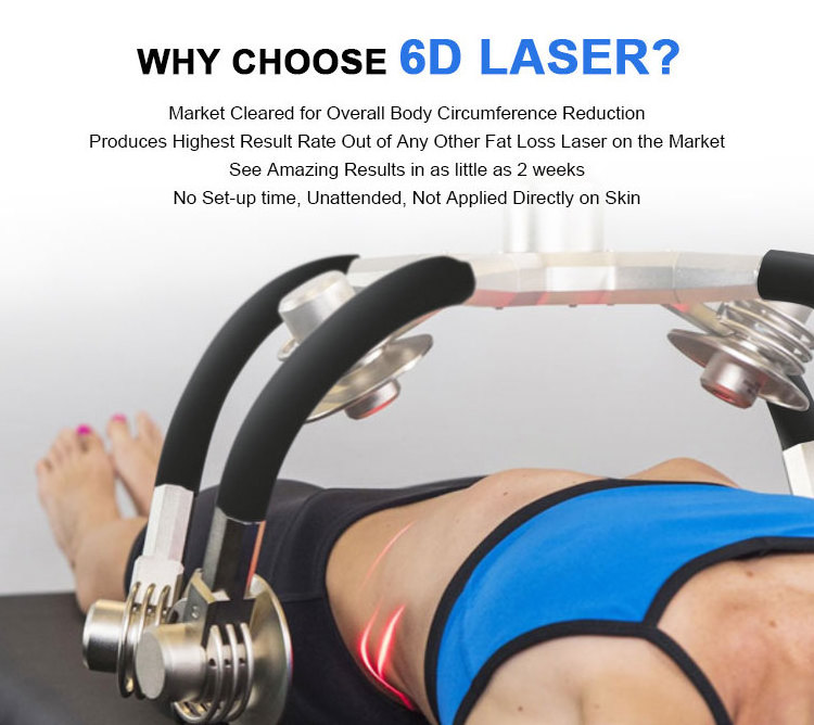 5d lipo laser red light Fat Burning 635nm 6d bodi slim precio de slimming body shape lipolaser 6 en 1 maquina de lipolaser