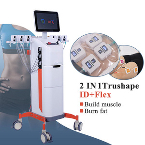 Newest Vertical 2 In 1 Monopolar Focus Rf +Mds Skin Tightening Weight Lost Body Shaping Trushape Id And Trushape Flex