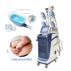 Factory cool tech body sculpting 360 fat reduce freezing multifunctional 360 body slimming machine price