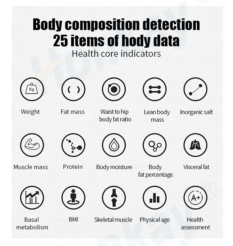 only 699usd fitness body composition analyzer for testing and analyzing bodi composition analysis  BMI machine body 270