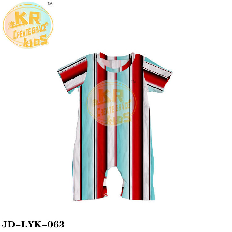 Custom Printing Baby Romper Clothes Plain Short Sleeve Blank 100% Combed Cotton Wholesale Onesie 2023 Newborn Polyester Unisex