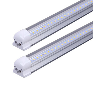 Linkable 300 degree beam angle V shape T8 1.2M 4 foot  40W led tube  lights LED shop light for garage kichen and super market