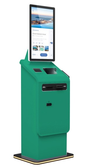 Crtly Crtly self payment kiosk cash and coins acceptor kiosk payment solution cash acceptor atm machine