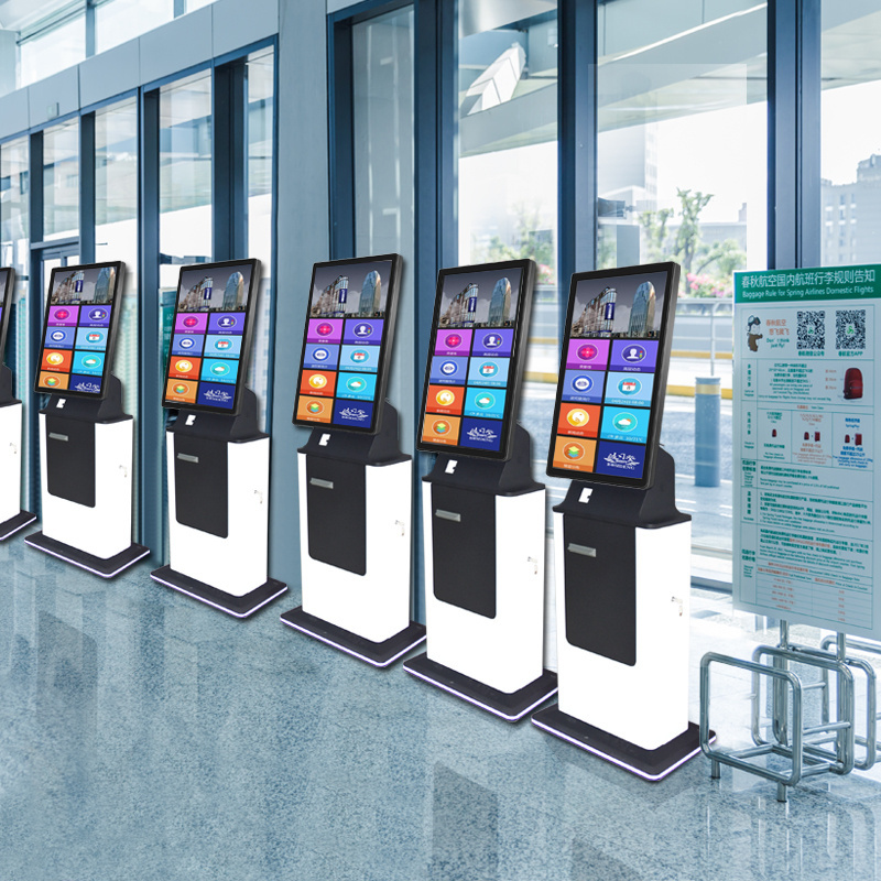 Crtly advertising sport betting kiosk  ticket vending with barcode scanner self payment kiosk