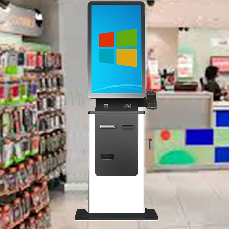 Capacitive Touch Self-Service Credit Card Payment Restaurant Self-Service kiosk payments