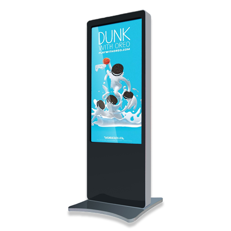 Floor Stand Advertising Display/digital Totem Touch Screen Ad Kiosk Lcd Commercial Display 32 43 49 55 60 Inch LED Android SDK