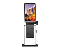 Crtly Cash recycler QR Scanner Card reader Cash and coin dispensing Printer Self Service Payment Kiosk Atm Machine