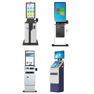 Crtly card credit card and qr reader terminal self machine self service card dispenser kiosk