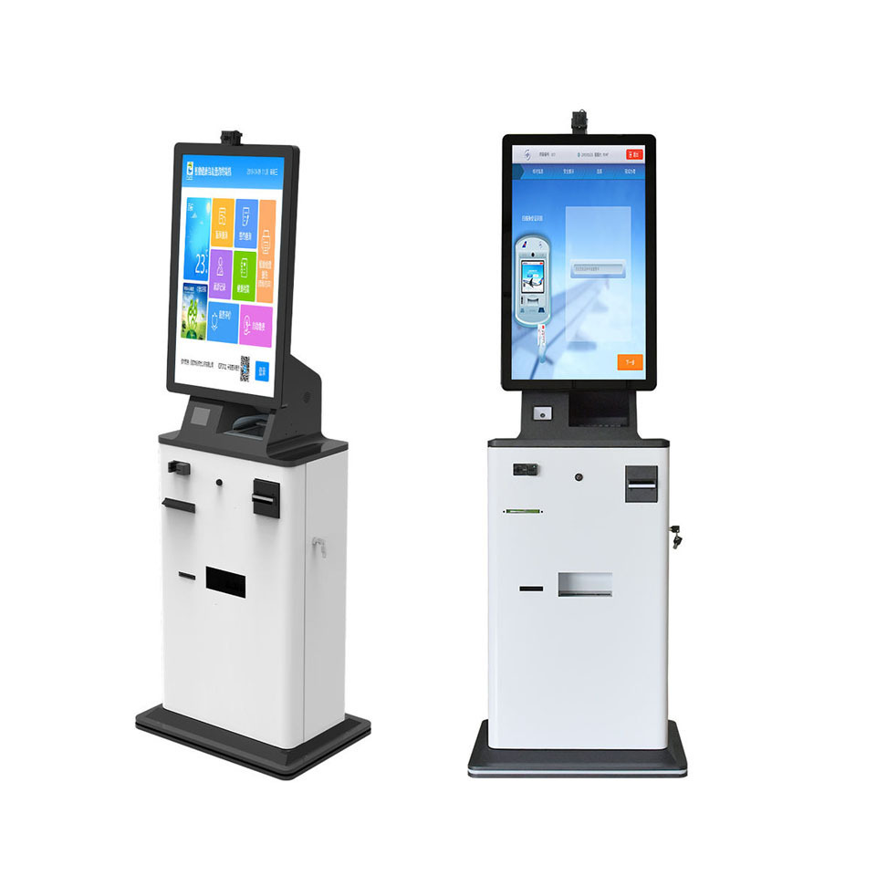 Crtly self service parking payment kiosk card dispenser machine  kiosk payment solution deposit atm machine