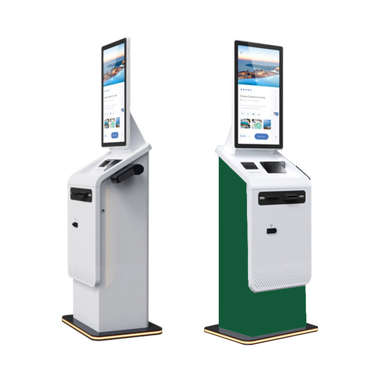 Crtly Airport hotel casino passport reader cash dispenser ticket credit card payment Kiosk currency exchange Kiosk machine