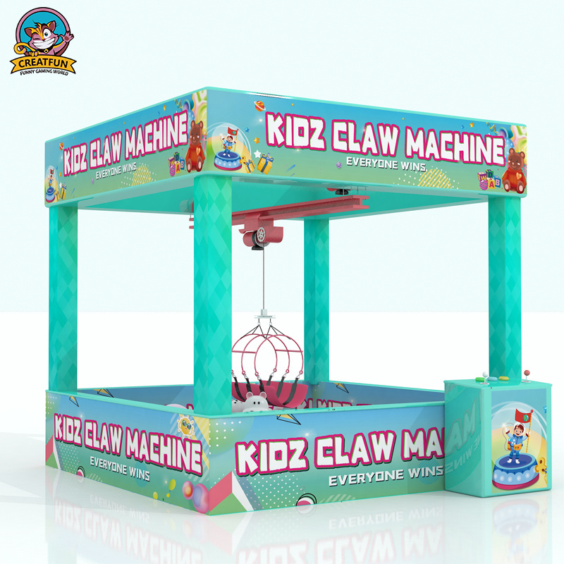 Popular Real People Human Claw Gift Machine Electronic Claw Big Toy Crane Machine For Amusement Park