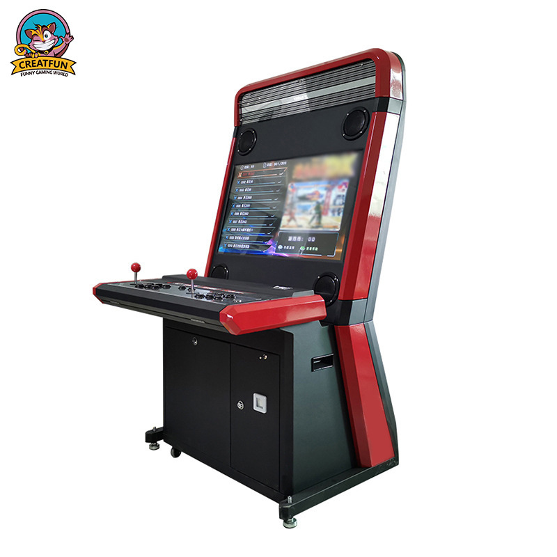 Coin Operated 32 Inch Retro Video Fighting Game Cabinet Machine Street Fighter Arcade Games Machines