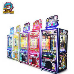 Professional Manufacturer Big Toy Scissor Vending Claw Game Machine Mini Plush Toy Stroy Claw Crane Machine