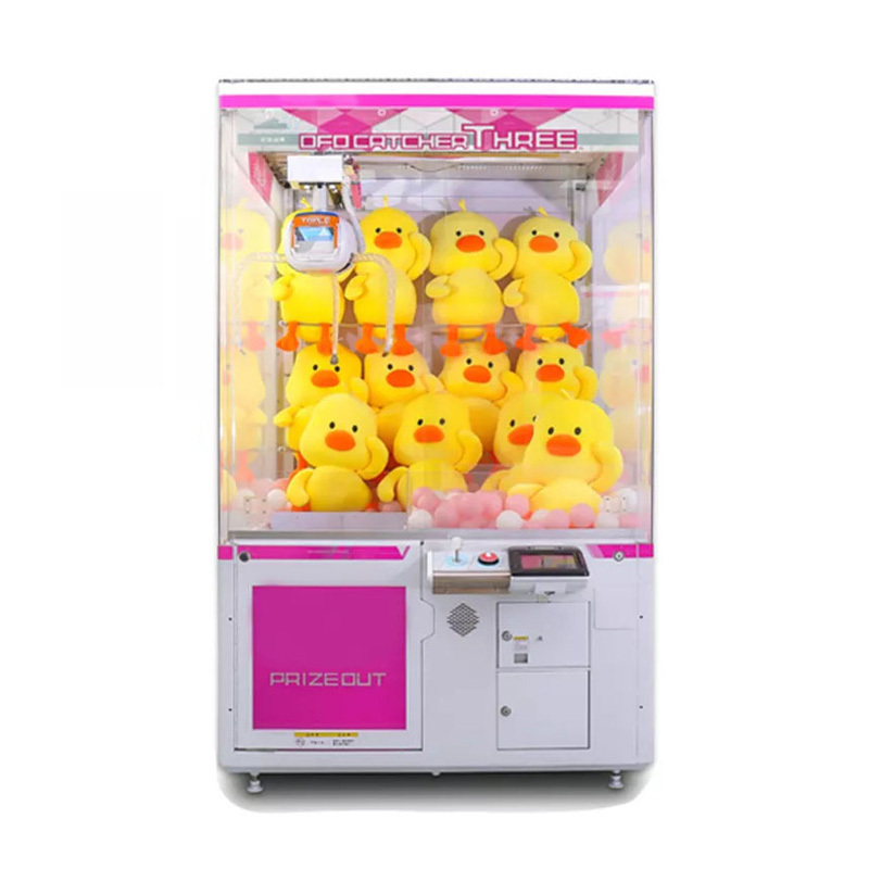 Toy Vending Crane Game Machine Magic Cube Doll Toy Crane Claw Machine Arcade Simulator For Sale