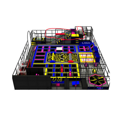 Children Soft Indoor Playground Trampoline Park Equipment Made In China Amusement Park Toys