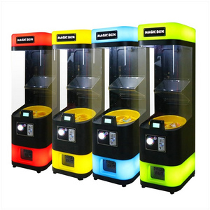 Coin Operated Arcade Game Machine Metal Bounce Ball Vending Machine with Capsule Toy Gashapon for Amusement Centers