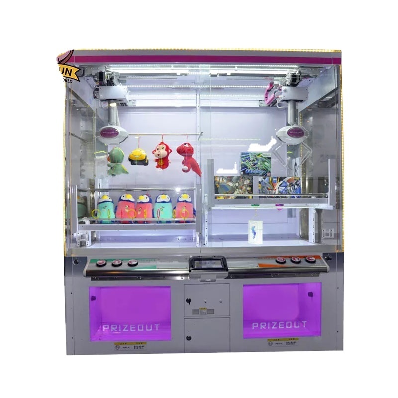 Toy Vending Crane Game Machine Magic Cube Doll Toy Crane Claw Machine Arcade Simulator For Sale