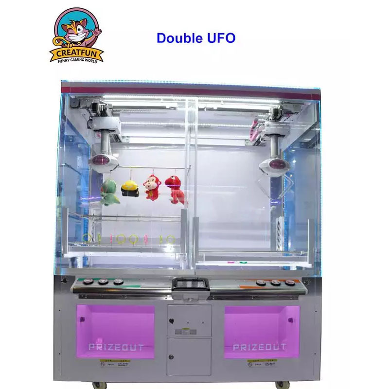 Toy Vending Crane Game Machine Magic Cube Doll Toy Crane Claw Machine Arcade Simulator For Sale