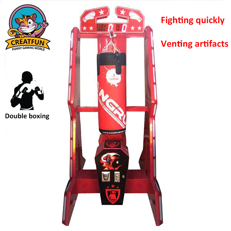 Hot Sale ultimate big arcade punch machine double boxing game machine for sale