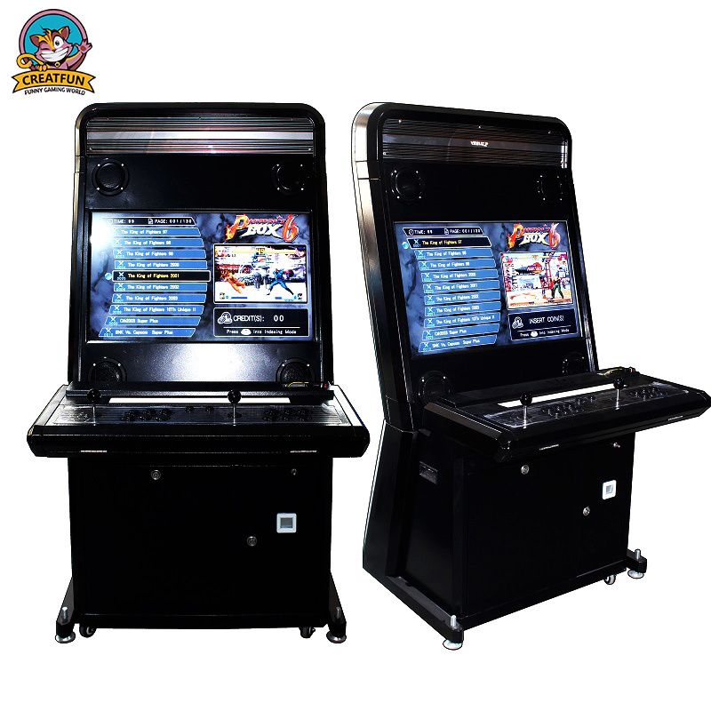 Coin Operated 32 Inch Retro Video Fighting Game Cabinet Machine Street Fighter Arcade Games Machines