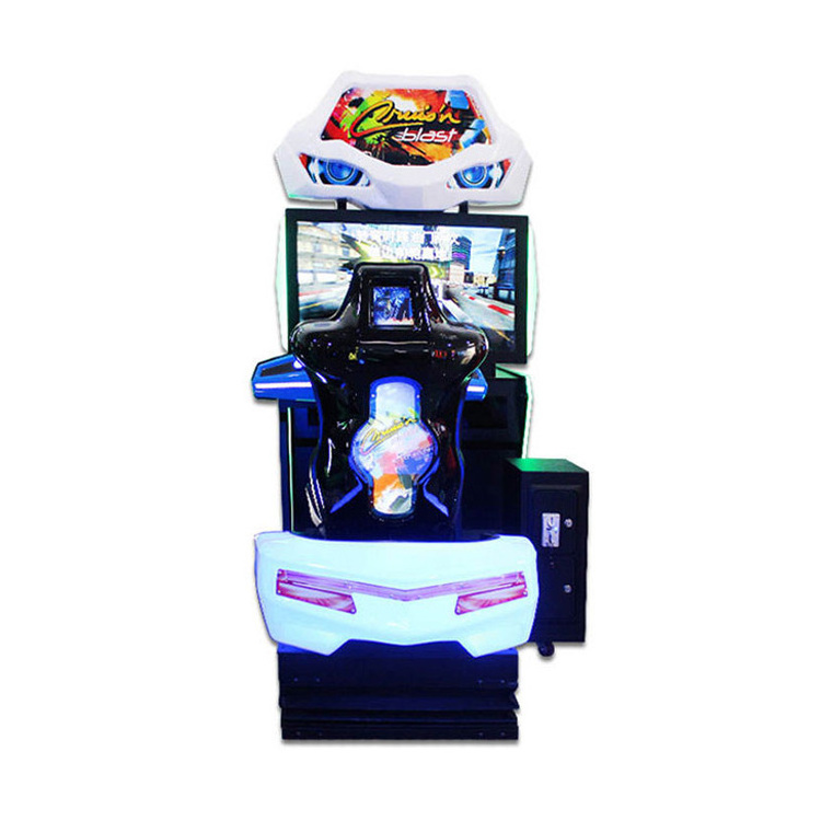 arcade race driving simulator 55inch luxury old school outrun racing game machine for game zone