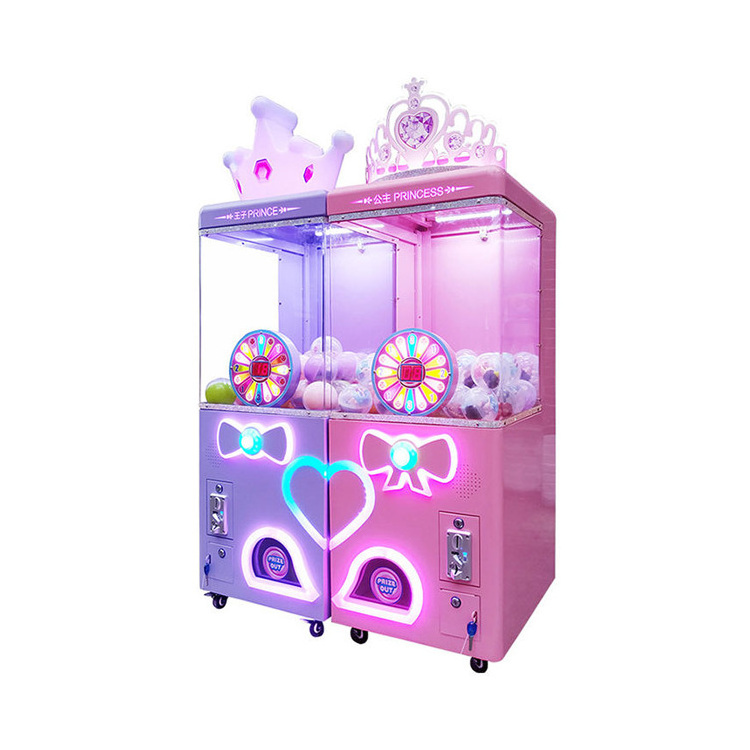 Coin operated big prince princess modeling capsule gashapon vending machine